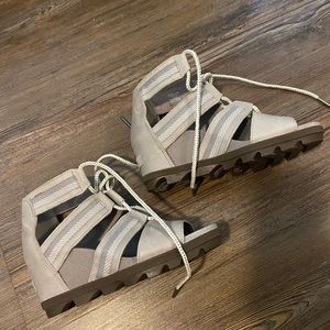 Sorel wedge sandals